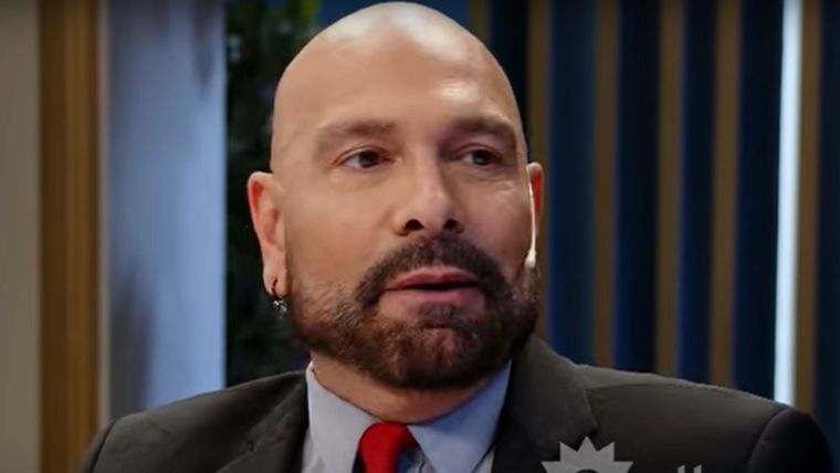 Fredy Villarreal apuntó fuerte contra los dirigentes. / Captura El Trece