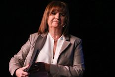 Patricia Bullrich arremetió contra Juan Grabois por las amenazas que recibió un trabajador del MTE por saludarla y sacarse una foto el última fin de semana Foto: NA