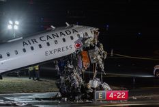 El domingo por la noche, se produjo un terrible accidente aéreo en Nueva York.