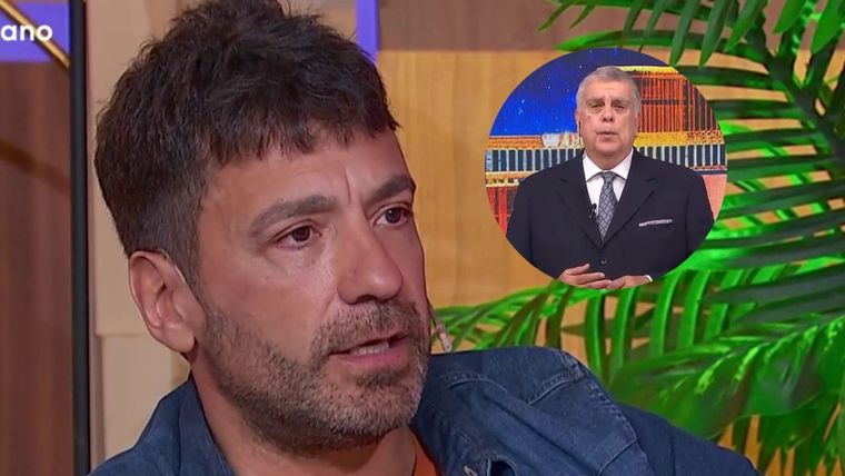 El amigo de la actriz no se quedó callado. Foto: captura de video/ Telefe/ América TV. 