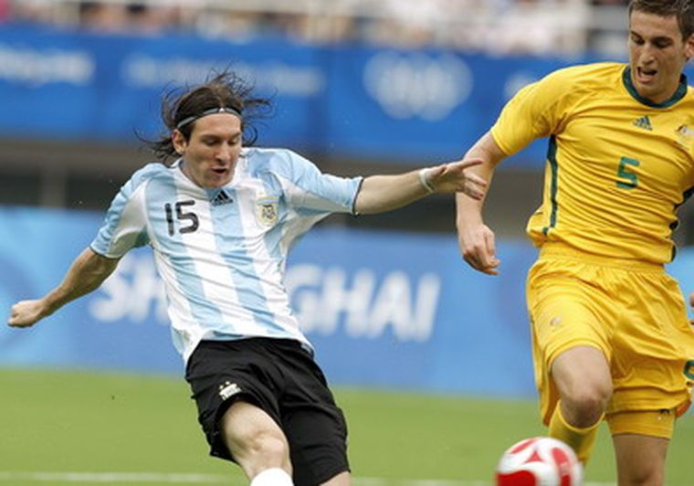 Lionel está conforme con el equipo. Foto: EFE