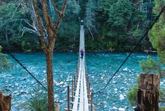 Este sendero es una de las joyas de la Patagonia argentina Foto: Ruta Natural