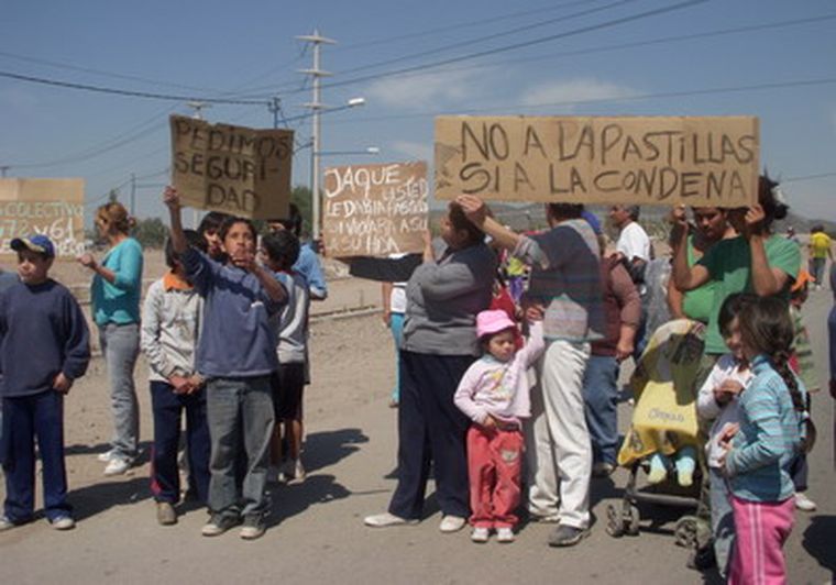 Vecinos de los barrios del Oeste exigen más seguridad. Foto: MDZ