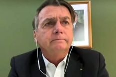 Jair Bolsonaro Bolsonaro, llorando en una entrevista. Foto: Captura de pantalla.