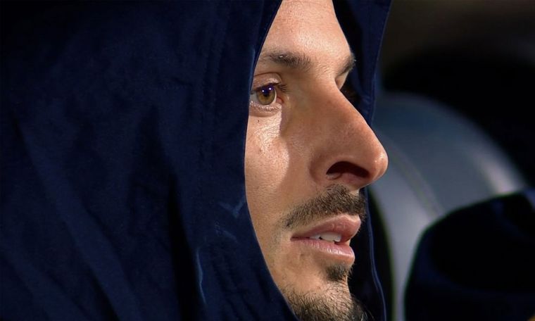 El Pipa salió en el entretiempo del partido ante Godoy Cruz. Foto: Archivo