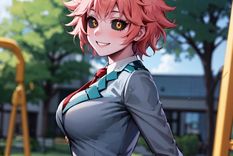 Así luciría Mina de My Hero Academia según la Inteligencia Artificial Foto: Archivo Así luciría Mina de My Hero Academia según la Inteligencia Artificial Foto: Archivo