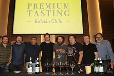 En esta foto de la Premium Tasting Chile, están los enólogos que obtuvieron 100 puntos: en lanota, los revelamos. Foto: Gentileza En esta foto de la Premium Tasting Chile, están los enólogos que obtuvieron 100 puntos: en lanota, los revelamos. Foto: Gentileza