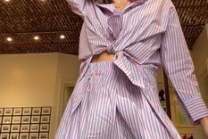 Este es el conjunto de Paula Chaves que será un must-have del verano Foto: Instagram