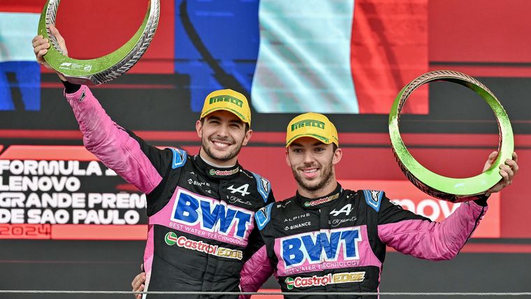 Esteban Ocon y Pierre Gasly mantienen una de las rivalidades más intensas de la Fórmula 1 actual. Esteban Ocon y Pierre Gasly mantienen una de las rivalidades más intensas de la Fórmula 1 actual.