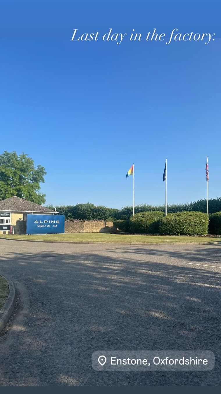 Otro sacudón en Alpine Otro sacudón en Alpine