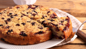 Receta de torta de arándanos que todos quieren repetir. Receta de torta de arándanos que todos quieren repetir.