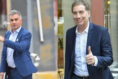 Sebastián Pareja y Diego Santilli, en buena sintonía. 