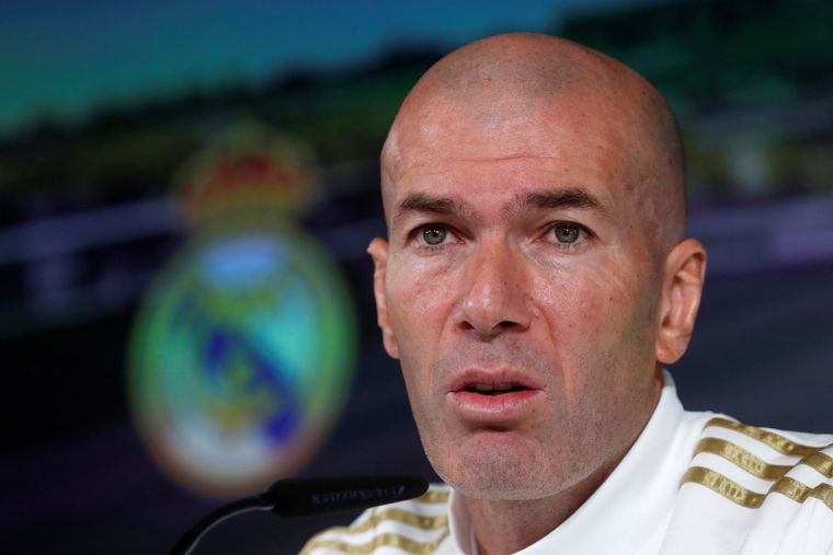 Zidane, uno de los entrenadores más exitosos en la historia del Real Madrid. Foto: EFE Zidane, uno de los entrenadores más exitosos en la historia del Real Madrid. Foto: EFE