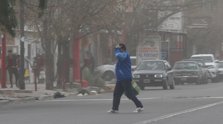 Algunas localidades se verán afectadas por las ráfagas de viento Zonda Foto: Walter Moreno / MDZ
