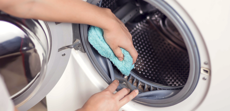 La acumulación de moho genera mal olor en la ropa lavada. Foto: Shutterstock