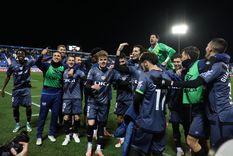 El arquero que salvó a su equipo en tiempo de descuento. Foto: EFE El arquero que salvó a su equipo en tiempo de descuento. Foto: EFE