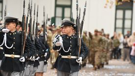 El Liceo Militar General Espejo en Mendoza es uno de los centros de formación de los 9 que hay en Argentina. 