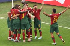 Portugal vapuleó a Suiza con Cristiano Ronaldo como suplente. Foto: EFE Portugal vapuleó a Suiza con Cristiano Ronaldo como suplente. Foto: EFE