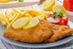 Milanesitas de cerdo rellenas