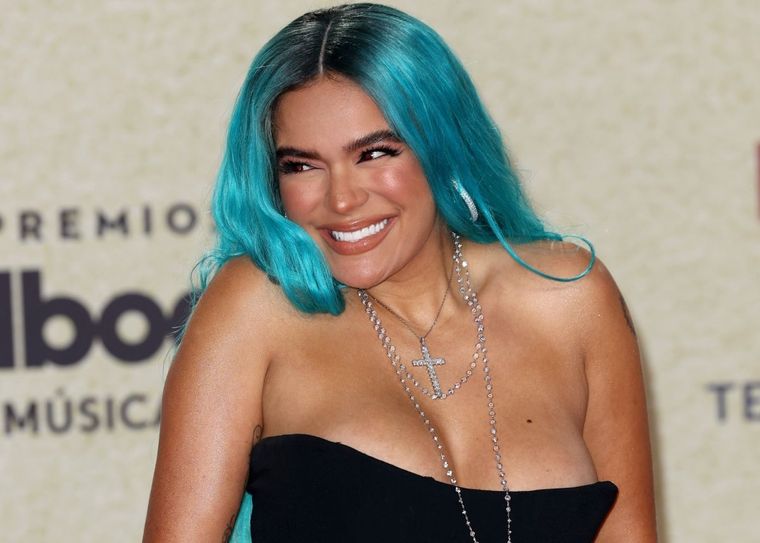 karol G, Instagram, Redes sociales Karol G posando. Fuente: Getty Images