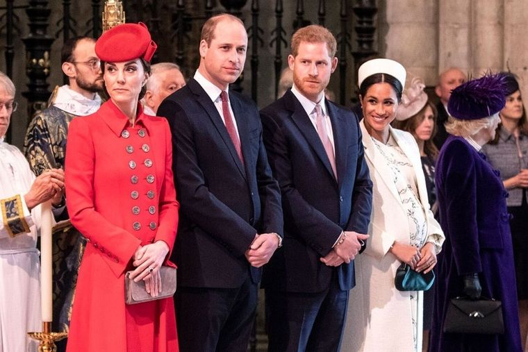 Principe Harry y William