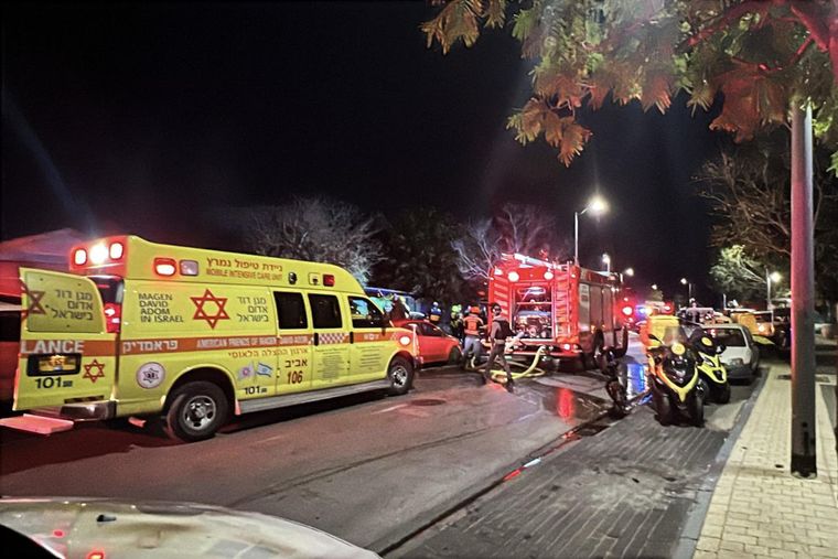 Un nuevo ataque de Irán contra Tel Aviv dejó un herido de gravedad.