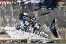 El avión cayó en una de las avenidas más transitadas de Sao Paulo Foto: EFE El avión cayó en una de las avenidas más transitadas de Sao Paulo Foto: EFE