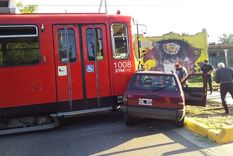 alerta: demoras en el servicio del metrotranvia por un choque
