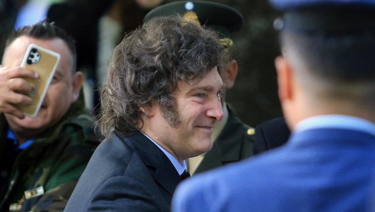 Milei cuestionado por una ONG y un informe global por el retroceso de la libertad de prensa en Argentina Foto: NA
