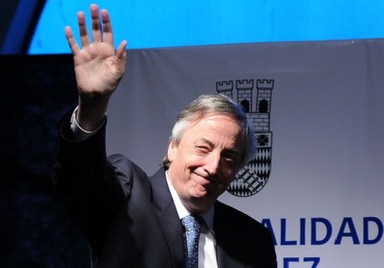 Kirchner ironizó sobre las versiones en relacion con su salud. Foto: NA