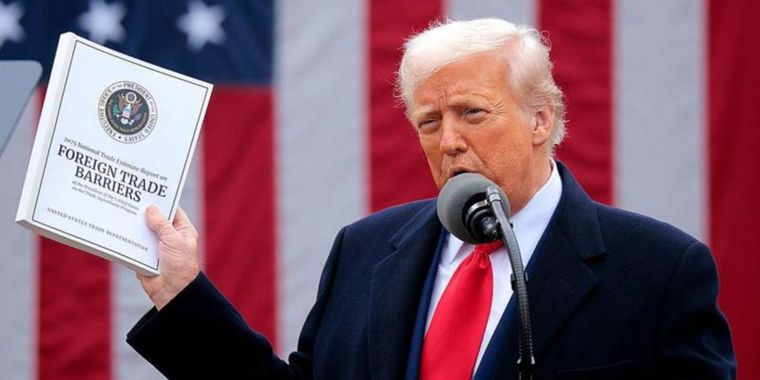 Aranceles de Trump a Latinoamérica: qué países afecta y por qué a México no. Foto: BBC.