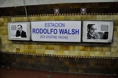 MDZol | Estación Rodolfo Walsh línea E del subte Foto: Blogspot.