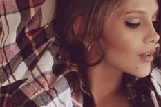 el escotazo que lucio barbie velez en un evento