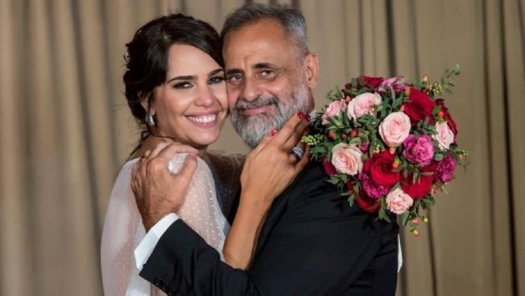 Romina Pereiro y Jorge Rial