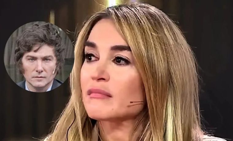 Fátima Florez, filosa con Yuyito González por su relación con Javier Milei Foto: X @JMilei / Captura de videoi América TV.
