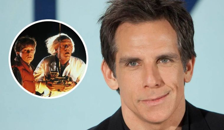 Ben Stiller en Volver al Futuro ¿Te lo imaginabas?