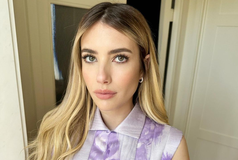 Emma Roberts es dueña de un estilo elegante y descontracturado. Foto: Instagram @emmaroberts