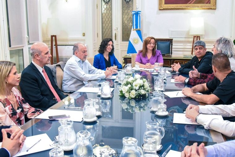 La reunión celebrada Foto: Prensa Cámara de Diputados