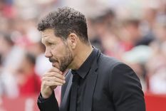 Simeone se refirió al nivel de un jugador de la Selección argentina. Foto: EFE Simeone se refirió al nivel de un jugador de la Selección argentina. Foto: EFE