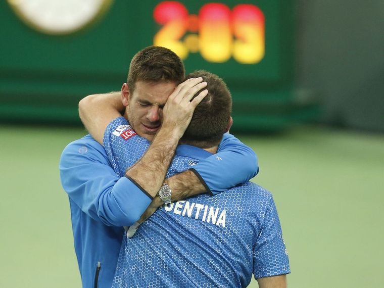 Ambos fueron compañeros en el equipo que se coronó campeón de la Copa Davis en 2016