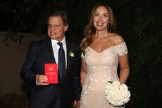 Quique Sacco y María Eugenia Vidal celebran su casamiento Foto: Ramiro Souto (Infobae)
