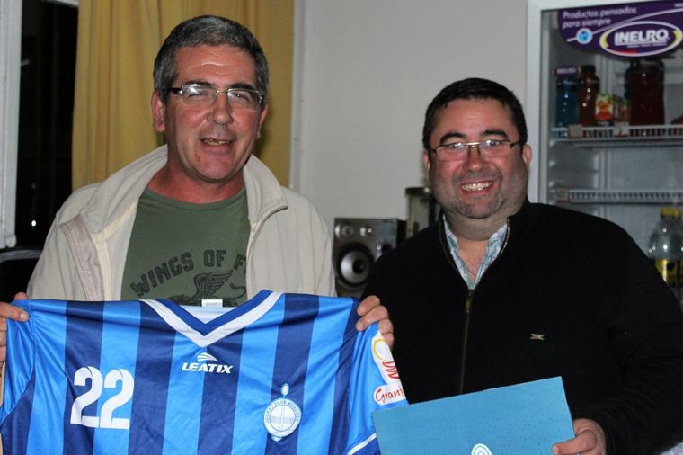 Federico Chiapetta con Martín Spinelli.