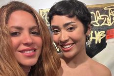 Shakira se fotografió recientemente con Isabella Mebarak, su sobrina.