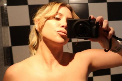 La mediática y otra imagen que generó repercusión en redes. Foto: Instagram/ @wanda_nara.