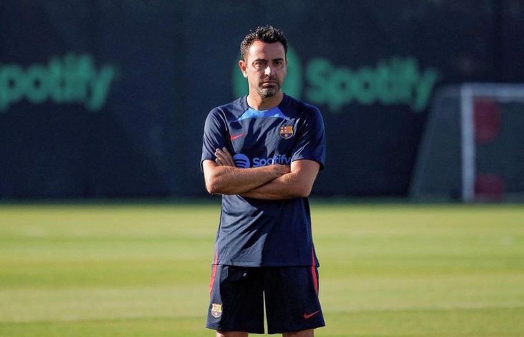 Xavi apuntó contra el Mono Burgos por sus dichos. Foto: @xavi