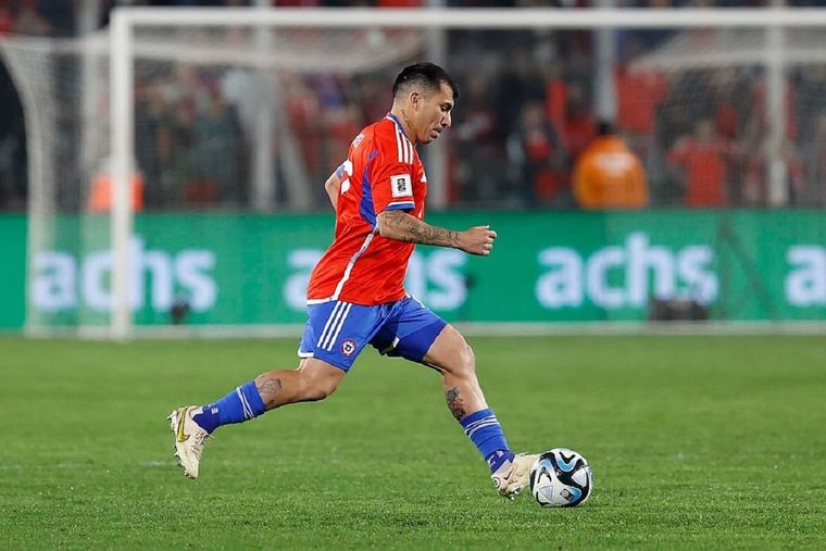 El mediocampista habló tras el triunfo de la Roja. Foto: Instagram  @gary_medel17