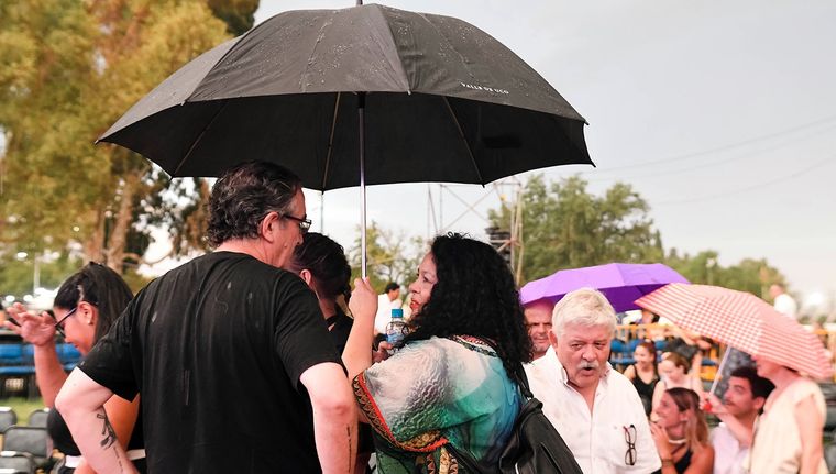 Este viernes hubo fuertes tormentas en Mendoza. Foto: Santiago Tagua/MDZ