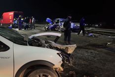Así terminaron los vehículos involucrados en el accidente triple en Concordia.