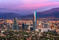 Santiago de Chile, la capital del país trasandino Foto: Shutterstock Santiago de Chile, la capital del país trasandino Foto: Shutterstock