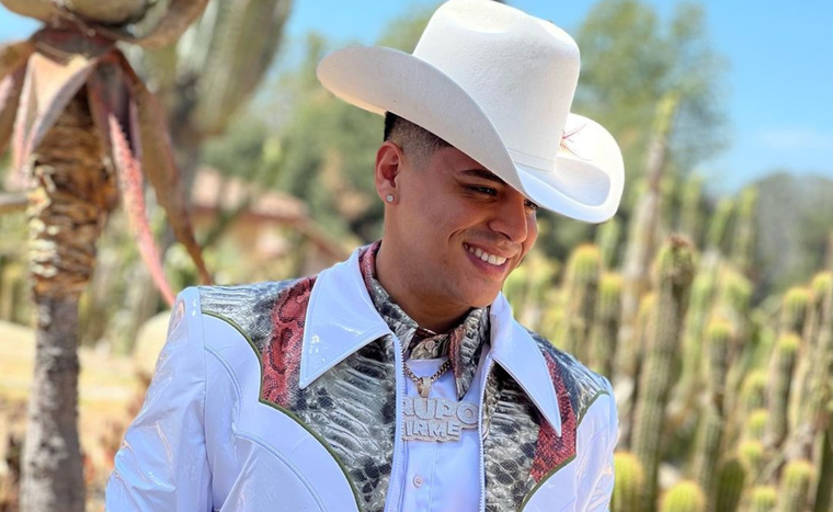 Eduin Caz forma parte de Grupo Firme desde el 2014.